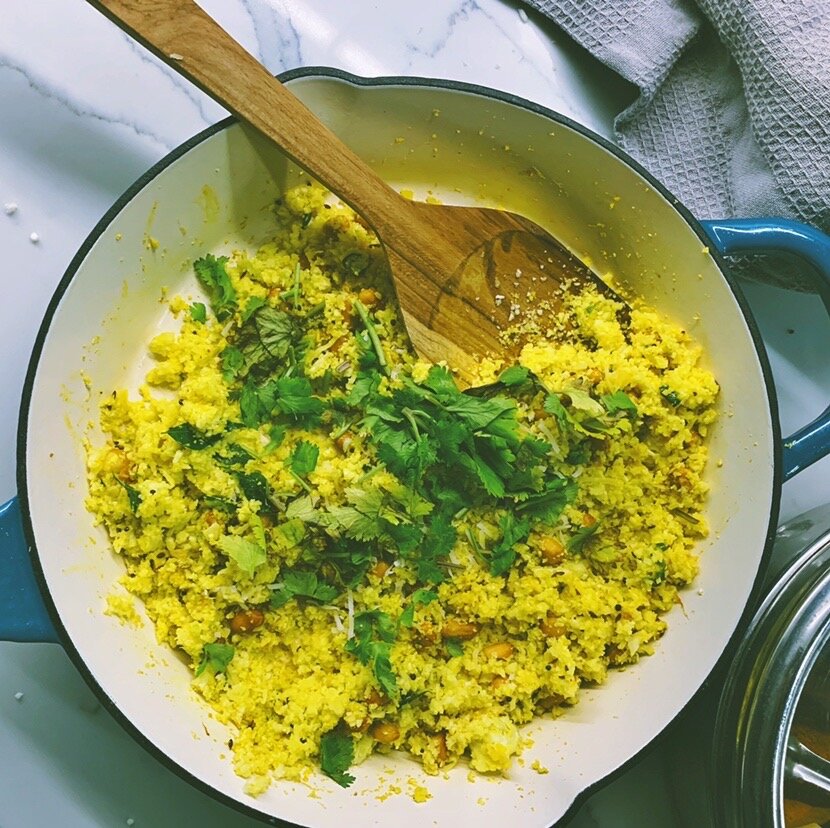Turmeric Lemon Cauliflower Rice Turmeric Lemon Cauliflower Rice