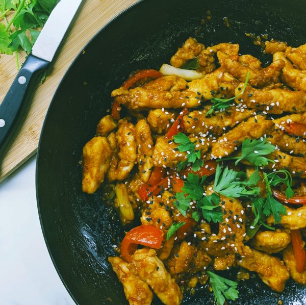 Chili Chicken or Tofu or Tempeh or Mushroom or Paneer (Indian/Chinese) Chili Chicken or Tofu or Tempeh or Mushroom or Paneer (Indian/Chinese)