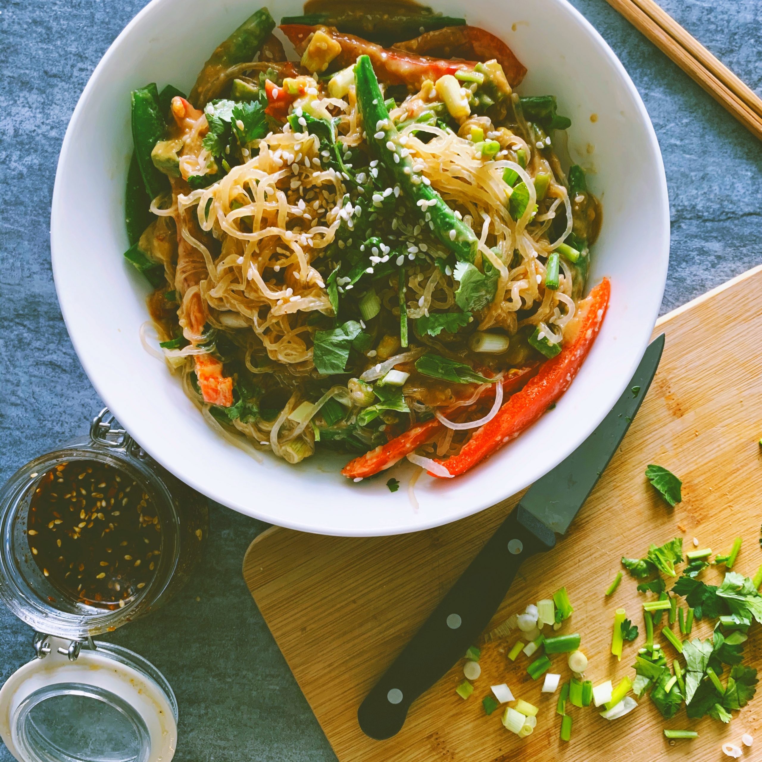 Paleo Peanut Noodles (Dan Dan Noodles) Healthyish & Happy