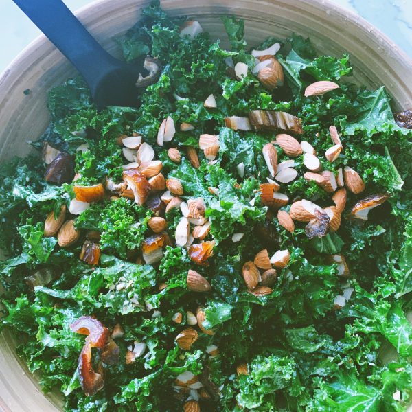 Kale, Parmesan, & Date Salad Kale, Parmesan, & Date Salad