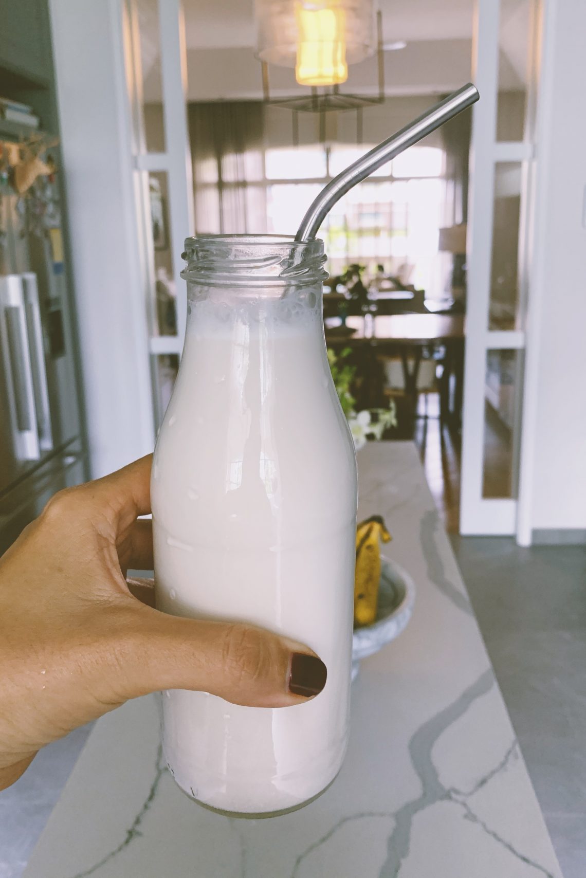 Coconut cashew milk