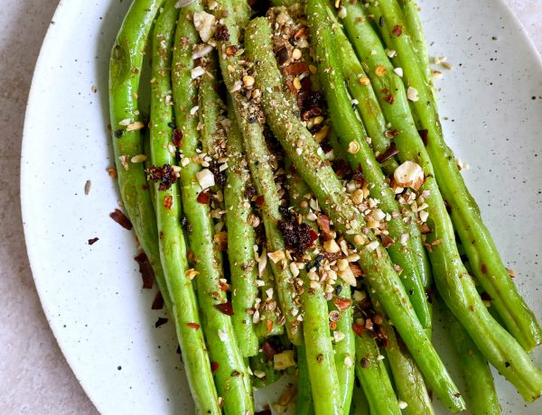 garlic lemon beans