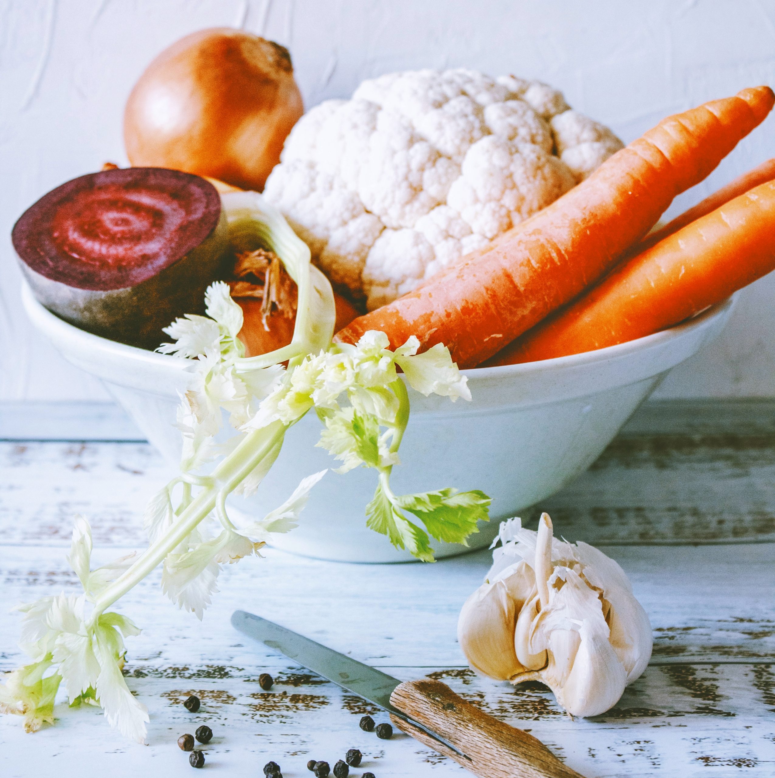 Basic Vegetable Broth Healthyish & Happy