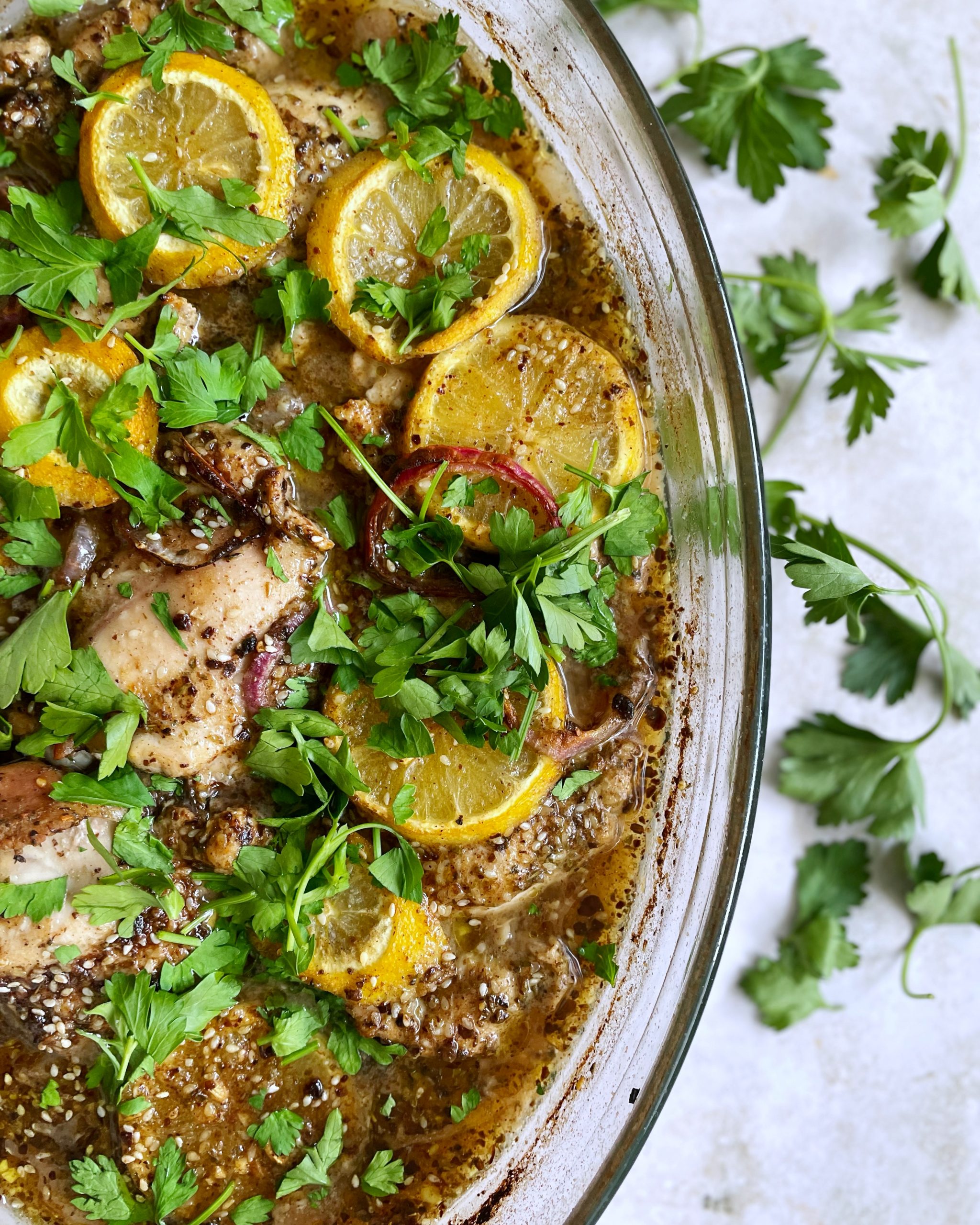Za'atar & Sumac Roasted Chicken Healthyish & Happy