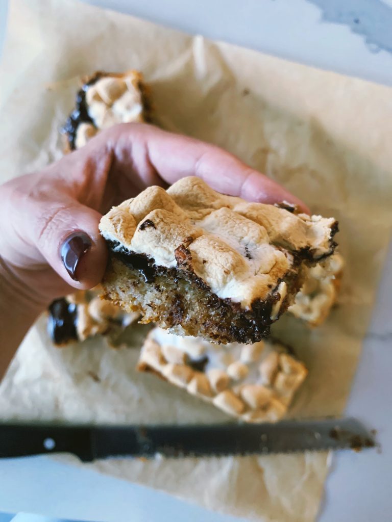 Healthy-ish S’mores Bars Healthy-ish S’mores Bars