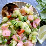 Mango Salmon Ceviche