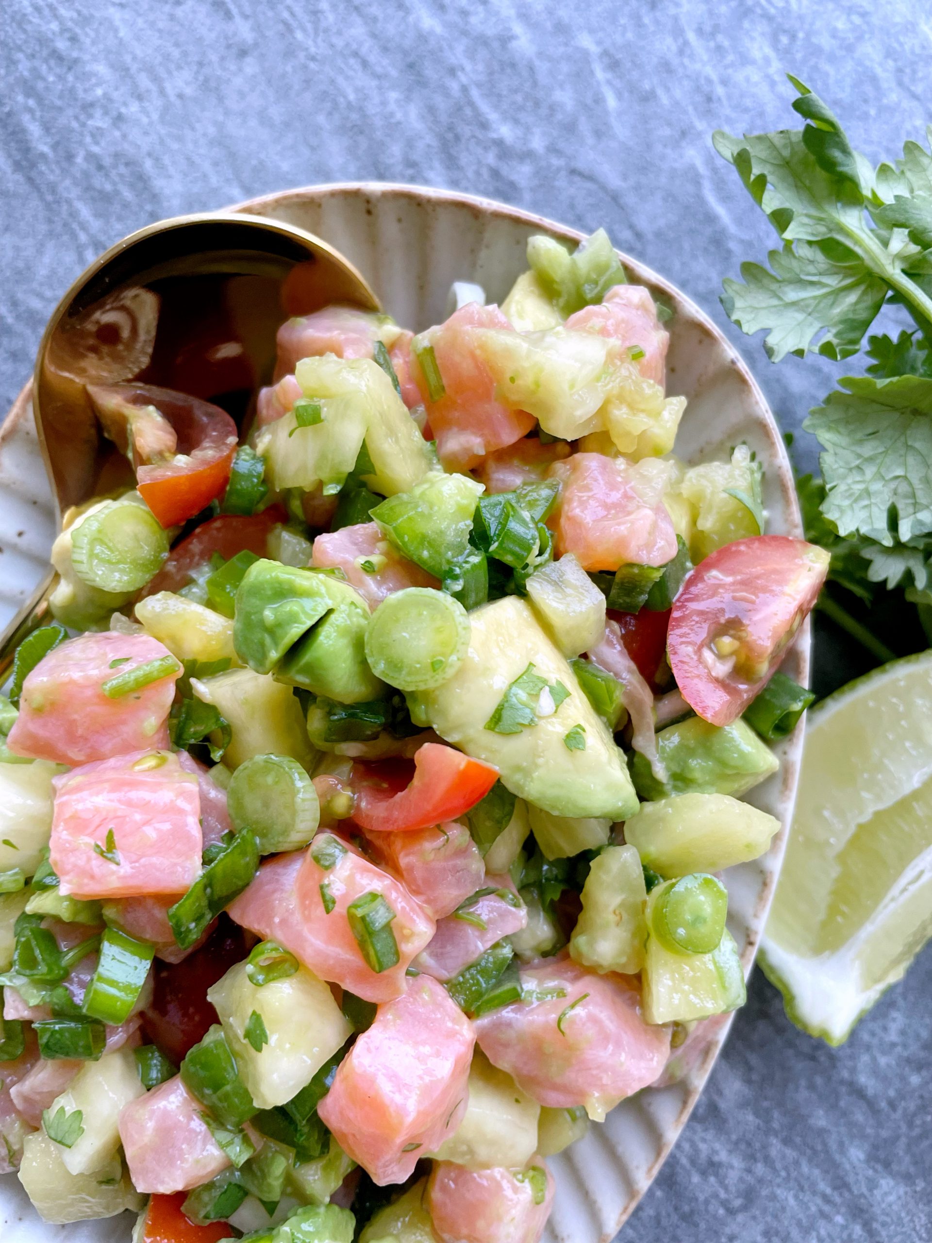 Mango Salmon Ceviche Healthyish & Happy