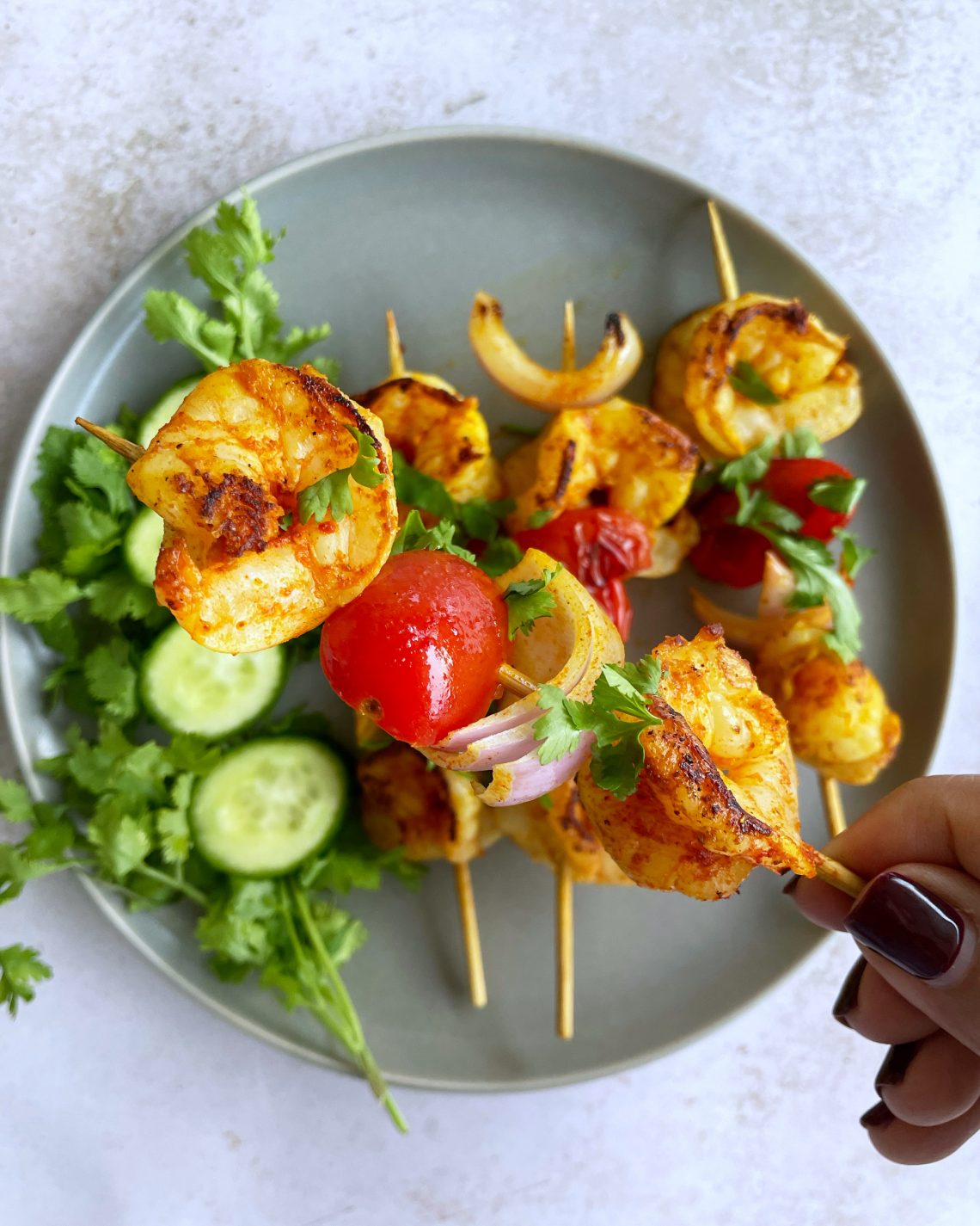 Cleaning Tandoori Skewers