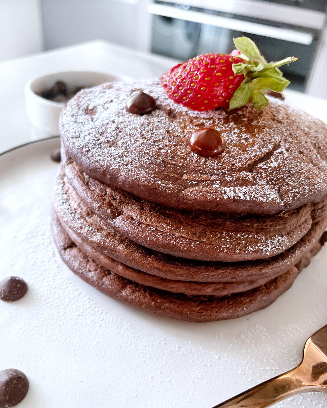 Gluten Free Chocolate Pancakes