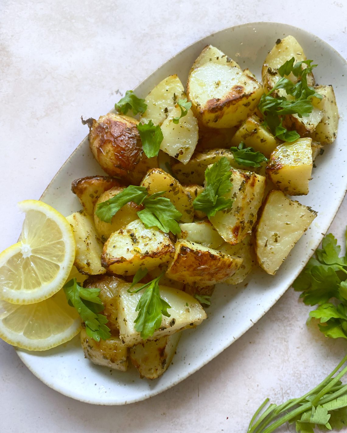 Greek Lemon Potatoes