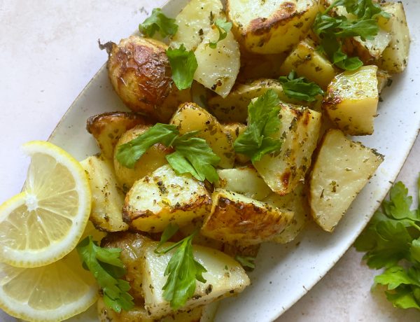 Greek Lemon Potatoes