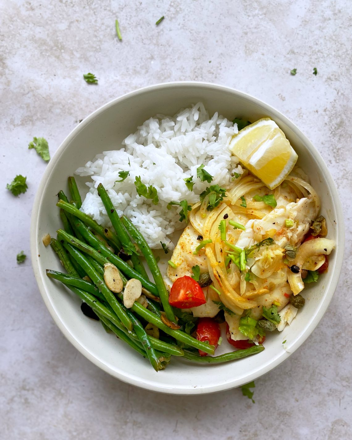 Baked Coriander Fish