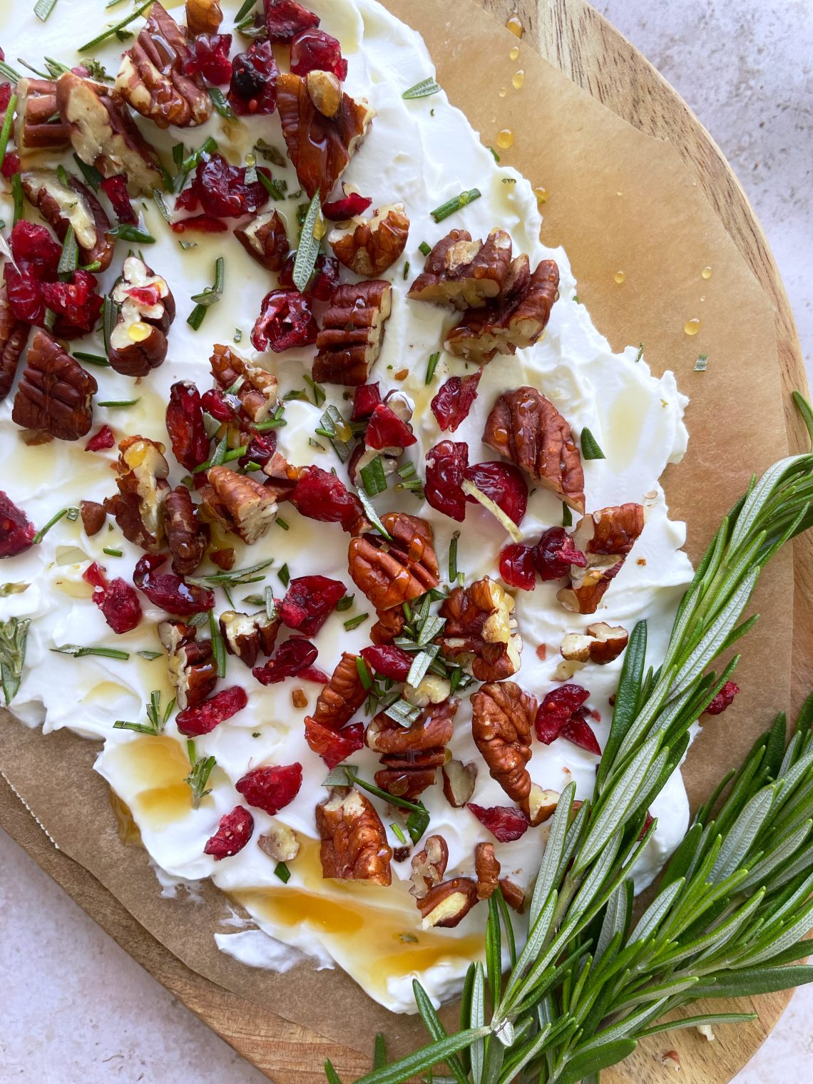 Goat cheese board