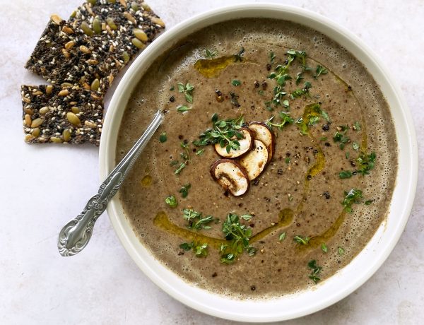 vegan cream of mushroom soup