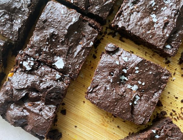 Vegan grain-free brownie