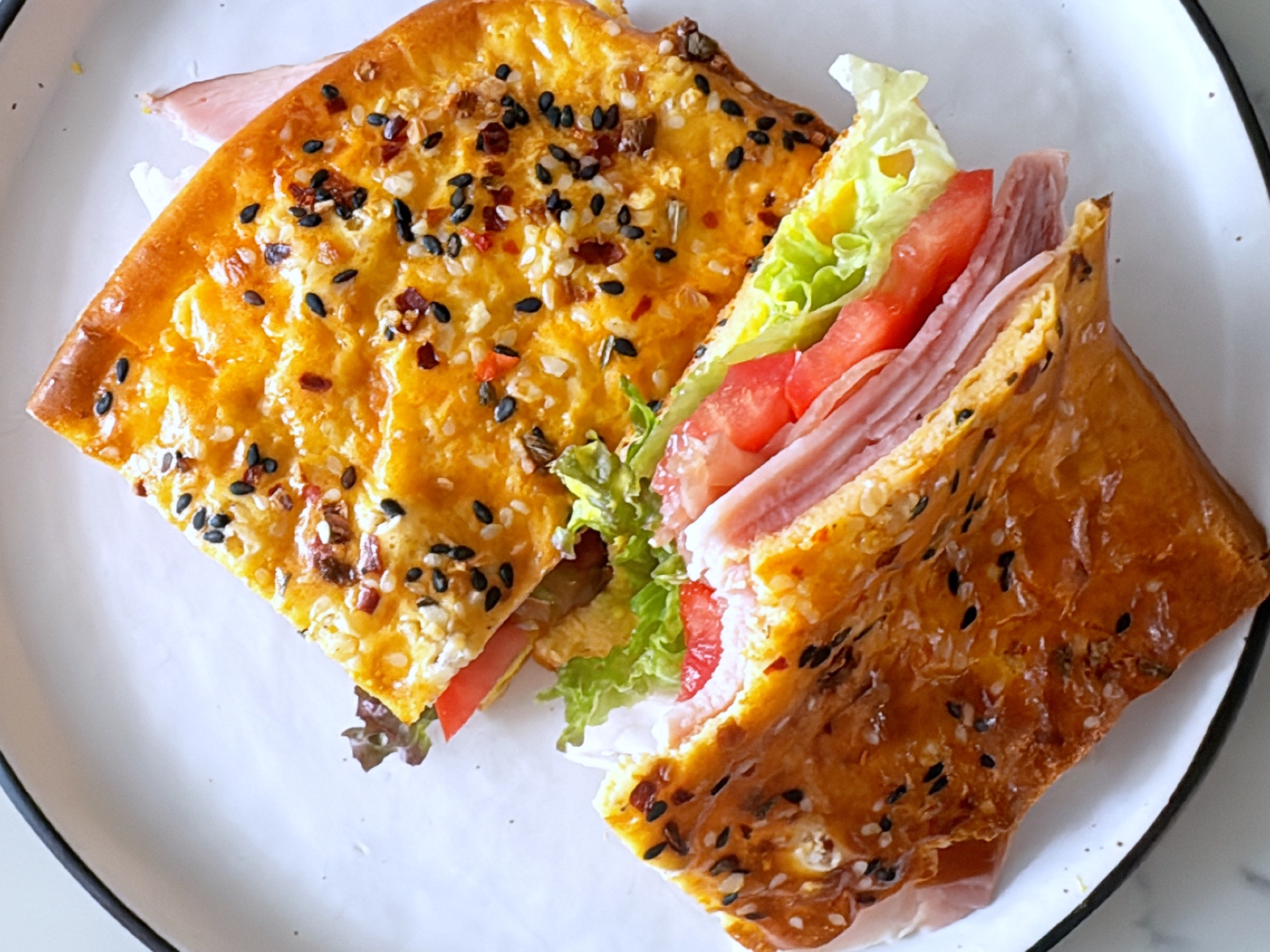 Viral Cottage Cheese Flatbread Healthy Ish Happy