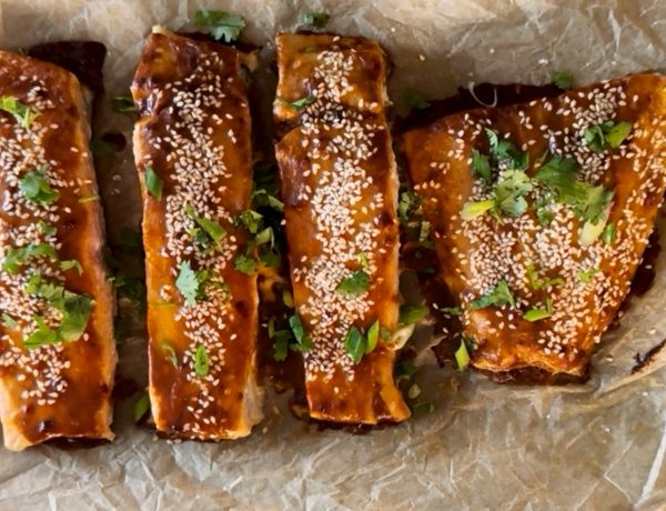 miso tahini salmon