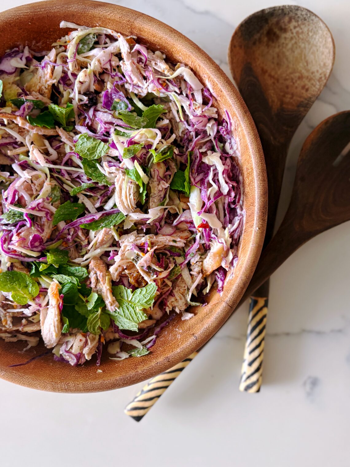 Za'atar cabbage salad